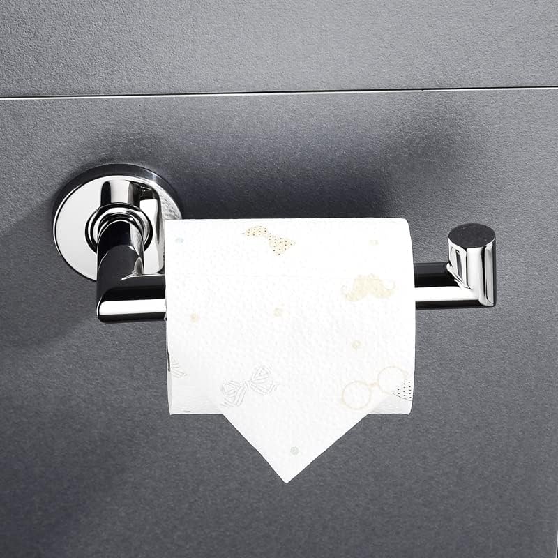 ZYJBM Държач за Тоалетна Хартия Монтиране на стена Руло Плат За Кърпи От Неръждаема Стомана Аксесоари За Баня
