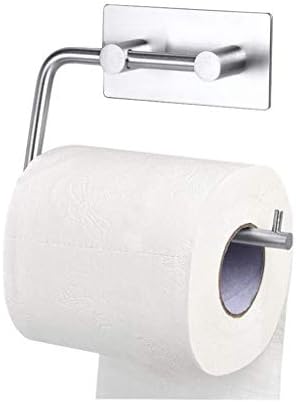 SMLJLQ Държач за Тоалетна Хартия Самостоятелно Tissue Roll Държач за Кърпи за Баня, Кухненски Пръчка на Стената От Неръждаема