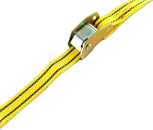 Крепежный каишка за лесно пратката PROGRIP 502520 с жълта панделка: носи етикет за услугата закопчалки, 9 x 1 (опаковка от 2 броя)