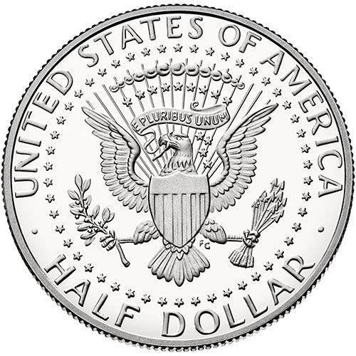 Монетен двор на САЩ, 2012 г. с плакированным покритие Kennedy Half Dollar Choice Без лечение