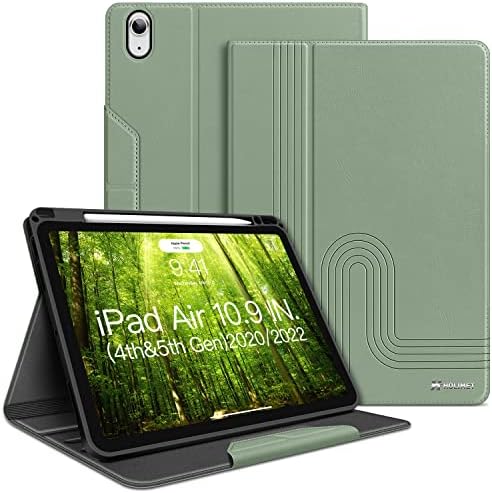 Калъф за iPad Air 5-то поколение 2022 и калъф за iPad Air 4-то поколение 2020 10,9 См с Държач за Моливи, Меки Задната Противоударная