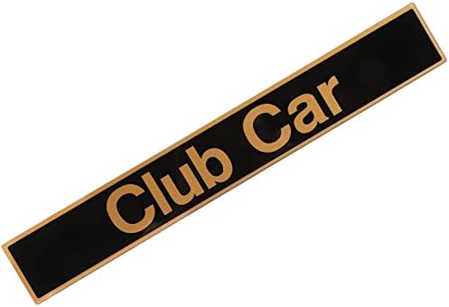 Предната поименна табела Roykaw/Емблема за клубни коли, предхождащи модели на количка за голф, Замества OEM 102502601