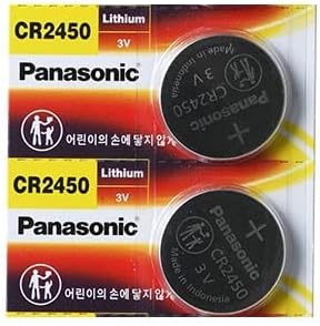 Литиева батерия Panasonic Cr2450 Cr 2450 3v (2 комплекта)