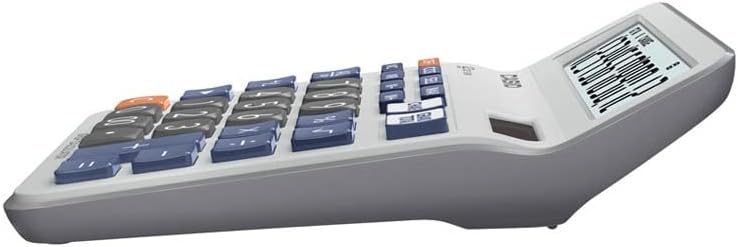 Настолен калкулатор MJWDP, 12-цифрен Калкулатор, Бизнес-Офис компютър, Офис консумативи за бизнеса (Цвят: D, размер: малък)