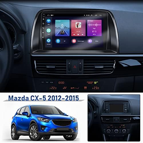 Автомобилна стерео 2G + 32G Android 11 за Mazda CX-5 2012-2015 с wi-fi Apple Carplay Android Auto, 9 Сензорен автомобилен радиоприемник