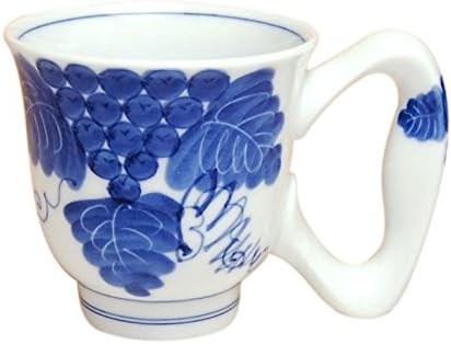 有田焼やきもの市場 чаша с голяма дръжка керамични утайка от Япония Арита Имари съдове, Направени в Япония порцелан Ai БДОУ грозде