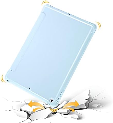 за iPad Air 5-то поколение Магнитен калъф за 10,9 см с притежателя на Pecil Свалящ делото Smart Trifold Folio Автоматичен режим на