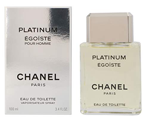 Egoiste Platinum на Chanel за мъже Спрей за тоалетна вода, 1,7 Грама