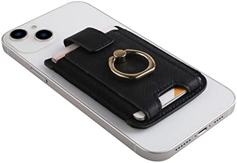 ЕВТИНИ НЕДЕЛЯ в Чантата си за телефон с кольцевым титуляра, Държач за карти на Apple Phone Wallet, RFID Заключване за iPhone