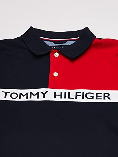 Модерна Риза с къси ръкави за момчета Tommy Hilfiger с къс ръкав