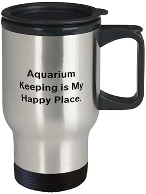 Добра Пътна Чаша За съхранение на Аквариума, за Съхранение на Резервоар - моето Щастливо Място, Подарък за Приятели, Новост От