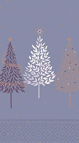 Дизайнерски Кърпи за гости за Коледните Празници - 30 карата | Декоративни Хартиени Кърпи за кухня на Шведска маса или за Баня,