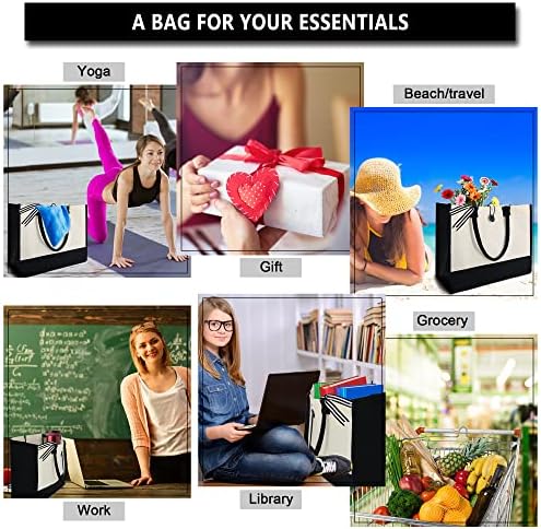 BeeGreen 3 (6,8,12) Опаковки чанти платно Чанти-тоут, Персонализирани Подаръци за Жени, Холщовая Чанта-тоут Blank & BeeGreen