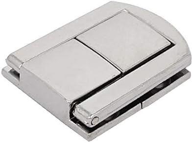 Подарък кутия X-DREE Инструменти Капаче-превключвател за инструменти Сребрист цвят 30 mm x 23 mm x 6 mm (Caja de herramientas Caja