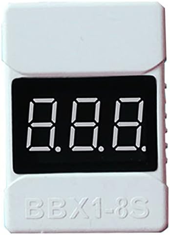 DEVMO RC Lipo Батерия Тестер Ниско Напрежение за Проверка 1 S-8 S Звуков Сигнал с Led индикатор