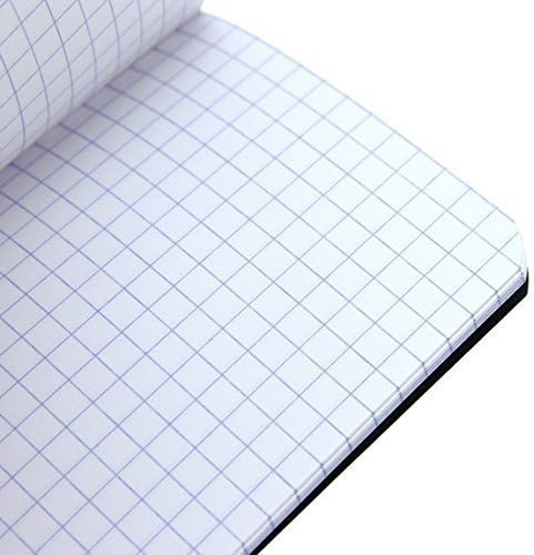Бележник Rhodia в бяло корици graph - 6 x 8 инча, опаковка от 5