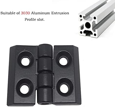Комплект за монтаж на Пантите от алуминиев профил 4шт, Контур за Челно на вратата на шкафа-от алуминиеви сплави, за Екструдиране на рамката
