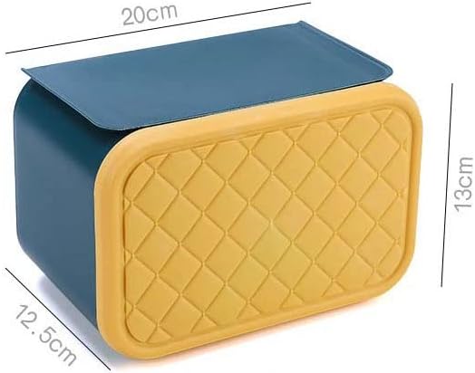 ZCMEB Многофункционален Държач за Тоалетна Хартия Водоустойчива Кутия За Съхранение на Тоалетни Кърпички Монтиране на стена За