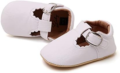 Детски обувки Mary Jane, на равна подметка За момичета, Мокасини на Гума не-хлъзгава Подметка, Модел Обувки на Принцесата За Деца