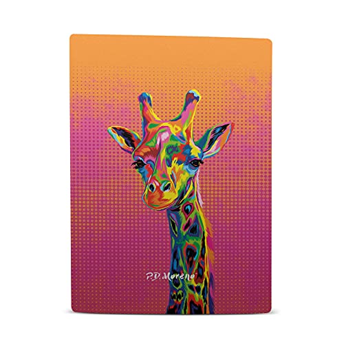 Дизайн на своята практика за главата Официално Лицензиран P. D. Moreno Жираф Animals II Vinyl Стикер На предната панел Калъф за