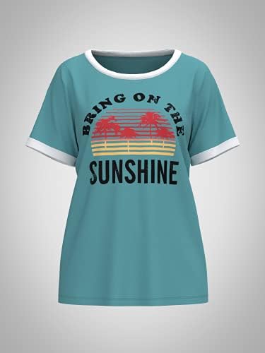 Nlife Bring On The Sunshine Графични Тениски с дълъг ръкав, Блузи за жени, Блузи, Пуловери за жени