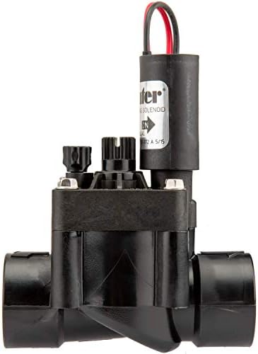 Контролер на батерия на Hunter Sprinkler NODE100 NODE-100 с соленоидом, Малък, Син