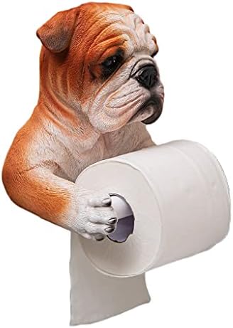 Титуляр на Ролка тоалетна хартия, за Кучета, Държач за Тоалетна хартия, Декорация на Стените в Банята, Диспенсер за Тоалетна хартия,