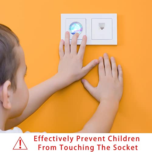 Капачки на контакти LAIYUHUA За защита от деца (на 12 и 24 опаковки) с Устойчива защита на електрически щепсел | Пластмасови капачки на
