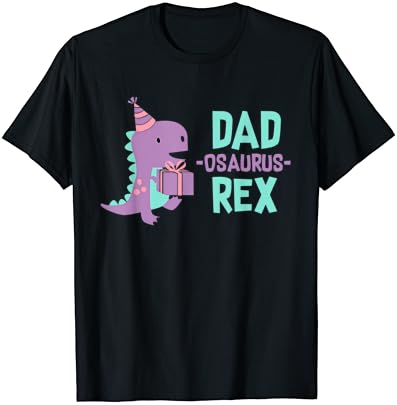 Тениска за Папата с Динозавром, Подходяща За Партита в Чест на рождения Ден За Момичета и Дъщеря