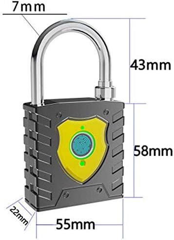 SDGH Окачени Заключване с Пръстови отпечатъци Smart Touch Lock Метален Водоустойчив Противоугонный Интелигентен Бесключевой Шкафчета за Фитнес,